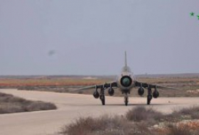 Су-22 выдержал попадание зенитной ракеты в Сирии
 