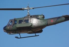 В Японии военный вертолет разбился при посадке
