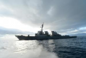 Ракетный эсминец USS «Ross» ВМС США прибыл в Германию