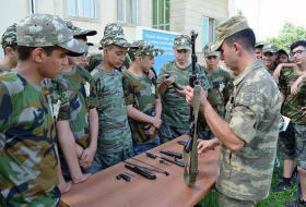Военно-патриотический лагерь «Юные гейдаровцы» продолжает работу