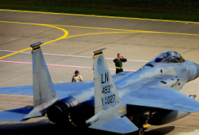 Аварийную посадку американского F-15 в Польше спровоцировала птица