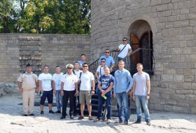 Участники конкурса «Кубок моря-2019» посетили достопримечательности Баку