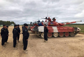 Азербайджанские танкисты завершили подготовку к финалу конкурса «Танковый биатлон»-ВИДЕО