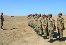В воинском объединении Азербайджанской Армии проведены учебно-методические сборы (ВИДЕО)