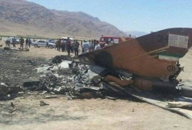 В Иране упал военный самолет