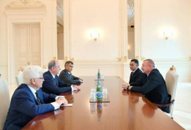 Президент Азербайджана Ильхам Алиев принял Николая Патрушева