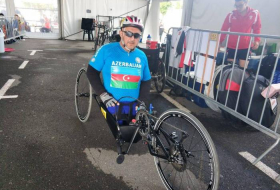 Ветеран Карабахской войны впервые представляет Азербайджан на Чемпионате мира по паравелоспорту