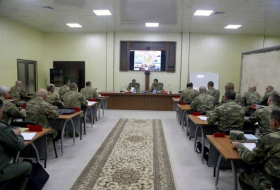 Министру обороны Азербайджана доложено о ходе учений (ВИДЕО)