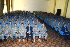 В воинской части Минобороны Азербайджана проведен семинар