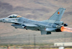 Пилота F-16 ВВС Бельгии пытались ослепить у границ Нидерландов