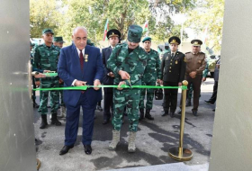 В Газахе сдан новый комплекс воинской части Госпогранслужбы Азербайджана-ВИДЕО