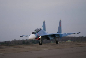 В Беларусь прибыла первая пара боевых самолетов Су-30 СМ