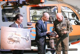 ВС Германии получили первый поисково-спасательный вертолет H-145