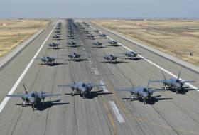 Более 50-ти истребителей F-35 вышли на «слоновью прогулку» (ФОТО)