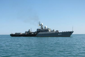 В Каспийском море начались масштабные учения российских военных моряков