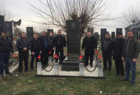 В Агджабединском районе почтили память Национального героя Намига Абдуллаева