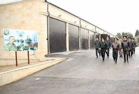 Министр обороны Азербайджана принял участие в открытии объектов военного назначения