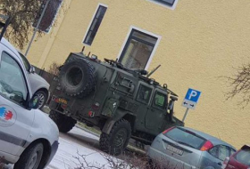 В Швеции два бронеавтомобиля угнали из расположения полка