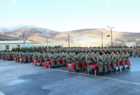 В Азербайджанской Армии состоялась церемония принятия военной присяги-ВИДЕО