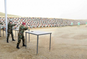 Во Внутренних войсках Азербайджана проведены сборы командиров батальонов и отрядов