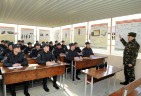 В Учебном центре Внутренних войск Азербайджана начались очередные занятия