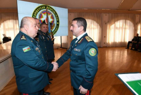 В Госпогранслужбе Азербайджана торжественно проводили в отставку генералов