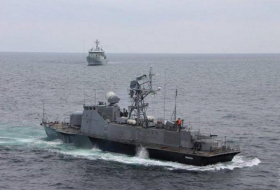ВМС Украины провели учебные стрельбы в Азовском море