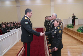 Состоялась церемония награждения военнослужащих Внутренних войск Азербайджана
