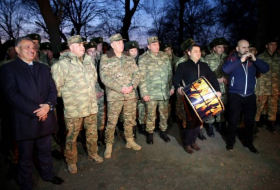 Руководство Министерства обороны отпраздновало Од Чершенбеси вместе с личным составом (ВИДЕО)