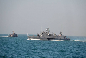 Военно-морские силы Азербайджана провели тактическое учение (ВИДЕО)