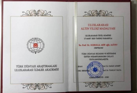 Азербайджанский военный историк избран действительным членом Международной научной академии исследования тюркского мира