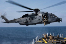 Канадский военный вертолет потерпел крушение в море у берегов Греции