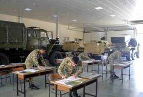В Азербайджанском высшем военном училище проводятся государственные экзамены - ВИДЕО