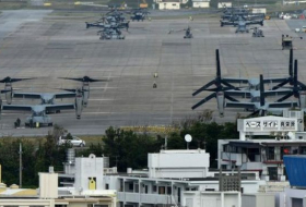 Абэ призвал как можно быстрее перенесети базу ВВС США на Окинаве