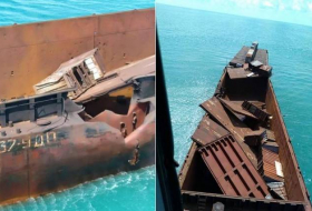 В Украине показали итоги попадания ПКР «Нептун» в корабль-мишень