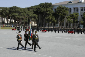 Состоялась церемония выпуска в Азербайджанском высшем военном училище - ФОТО