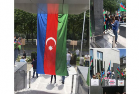Несанкционированная акция армян перед посольством Азербайджана в Бельгии потерпела фиаско (ФОТО)