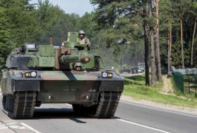 В Литву прибыл французский военный контингент