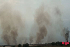 Армяне подожгли село Баш Гарвенд Агдамского района - ФОТО