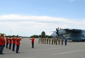 Представители ВВС Турции прибыли в Гянджу - ВИДЕО
