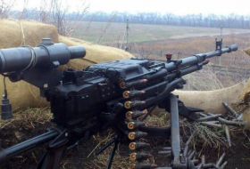 Армяне обстреляли позиции ВС Азербайджана из крупнокалиберных пулеметов и снайперских винтовок 