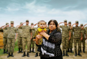 Дети шехидов в проекте «Привет солдату» - ФОТО