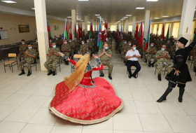 В воинской части Азербайджана проведено мероприятие, посвященное идеологической работе - ВИДЕО