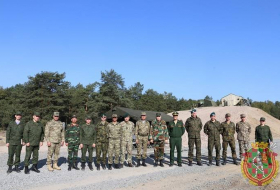 Военный атташе Азербайджана в Беларуси принял участие в наблюдении за учениями «Славянское братство-2020»