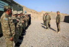 Генеральный прокурор и военный прокурор Азербайджана посетили воинские части в прифронтовой зоне - ФОТО