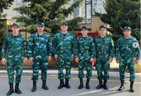 Азербайджанские спортсмены-пограничники выразили поддержку Национальной армии - ВИДЕО
