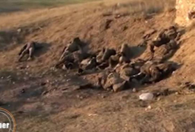 Опубликованы кадры уничтоженных армянских военнослужащих - ВИДЕО