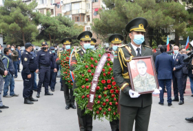 Азербайджанский военнослужащий Дмитрий Солнцев похоронен во второй Аллее почетного захоронения - ОБНОВЛЕНО