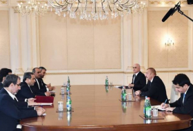 Ильхам Алиев принял делегацию во главе со специальным представителем Президента Ирана - ОБНОВЛЕНО