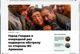 Узбекские порталы опубликовали статьи о ракетном обстреле Гянджи - ФОТО